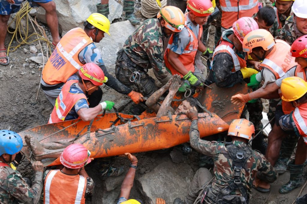 Kabir Maharjan - second to be pulled out alive